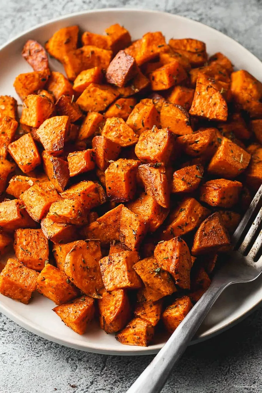 Crispy Roasted Sweet Potatoes