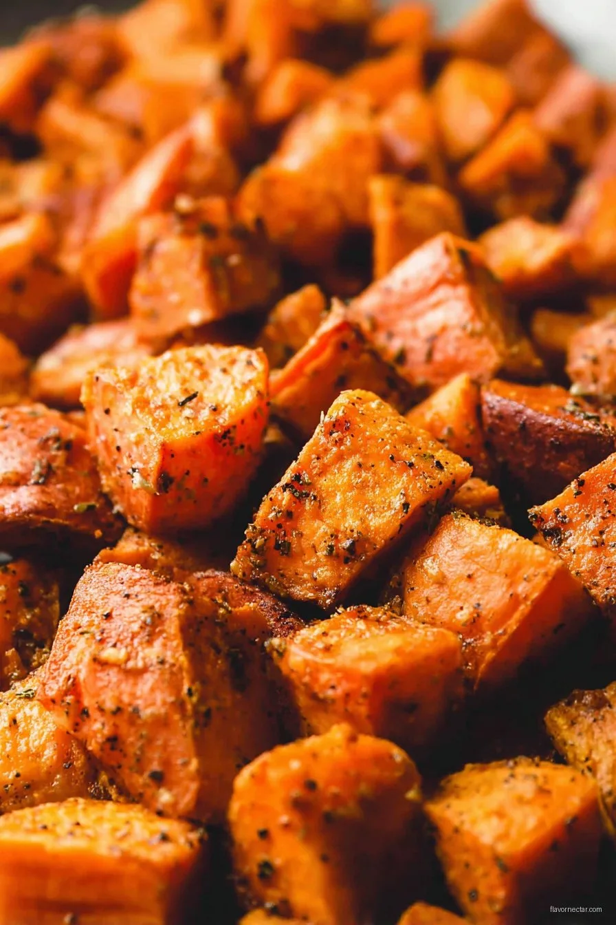 Crispy Roasted Sweet Potatoes