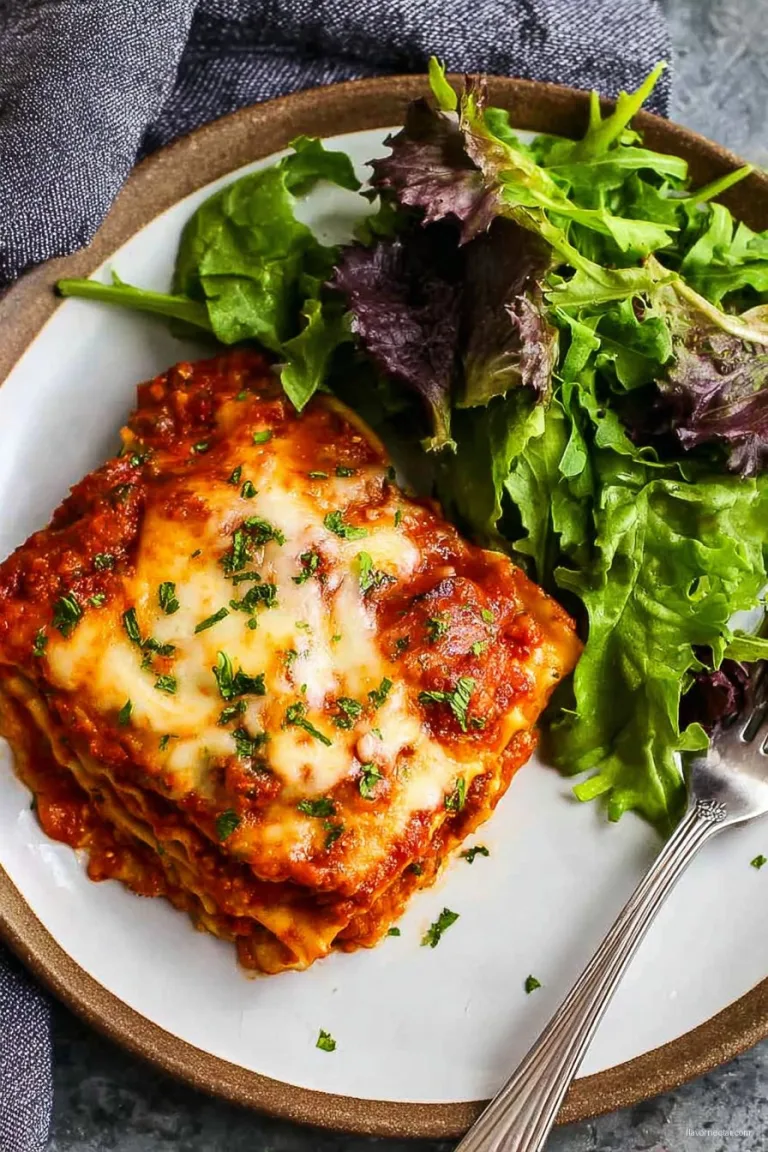 Easy Ravioli Lasagna Bake