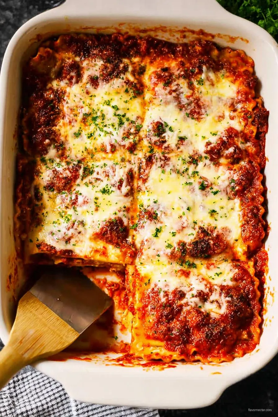 Easy Ravioli Lasagna Bake
