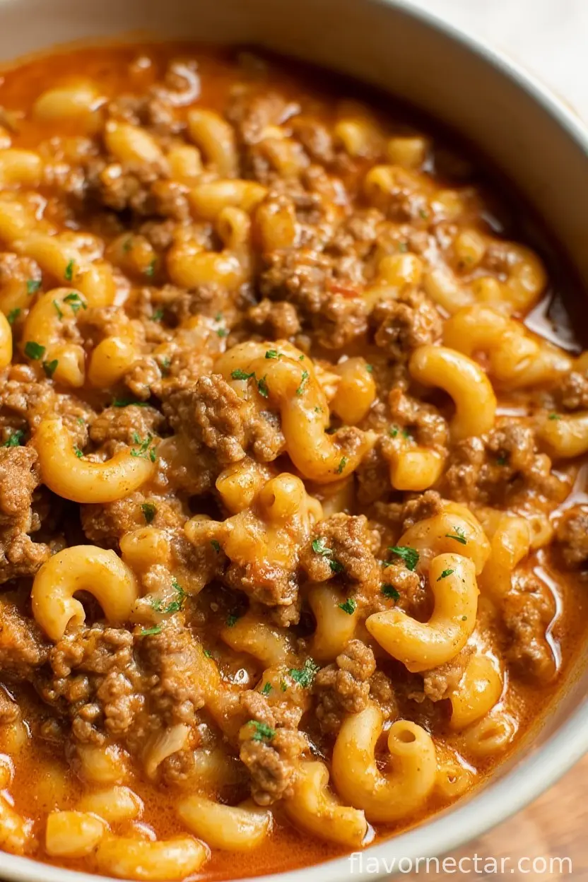 Homemade Hamburger Helper Recipe