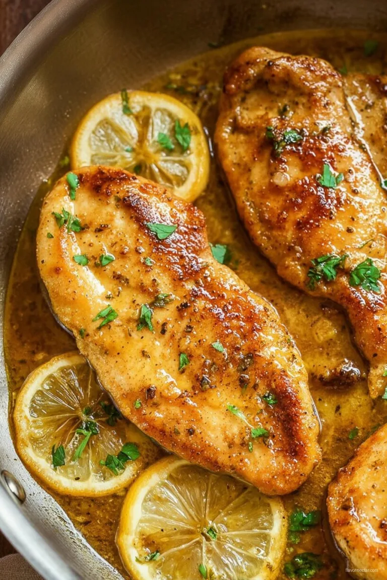 Lemon Butter Chicken Cutlets