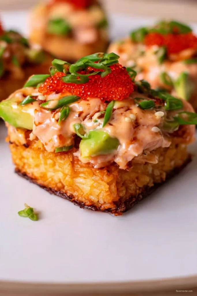 Salmon Crispy Rice