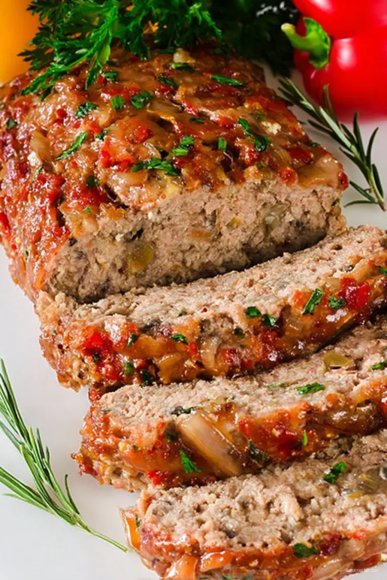 Turkey Mushroom Meatloaf