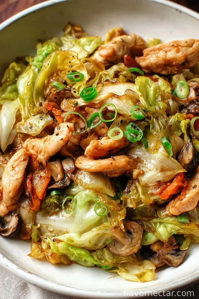 Chicken Cabbage Stir Fry