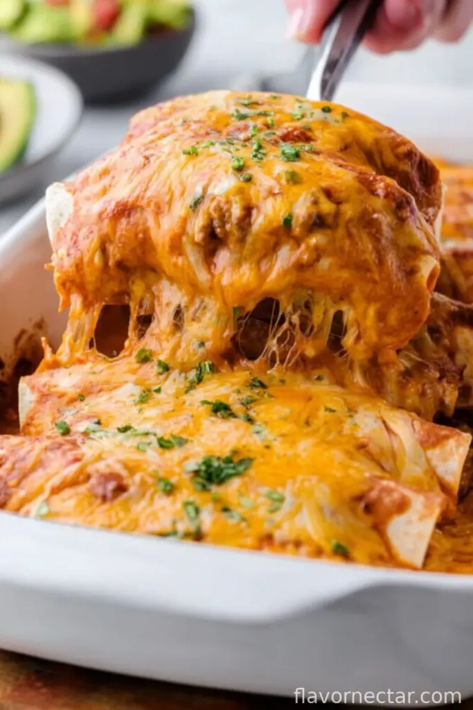 Ground Beef Enchiladas