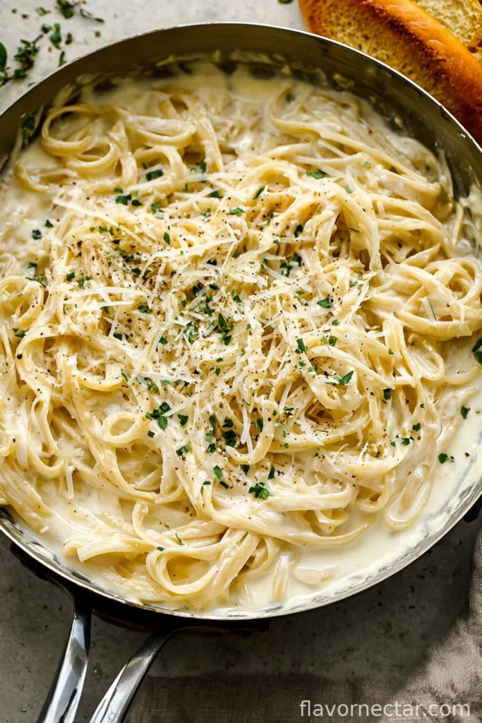 Homemade Alfredo Sauce Recipe