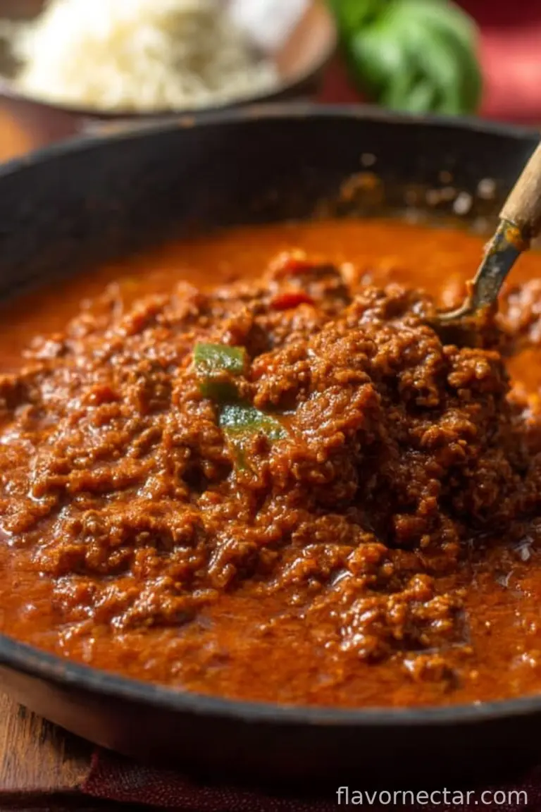 Meat Sauce with Hidden Vegetables