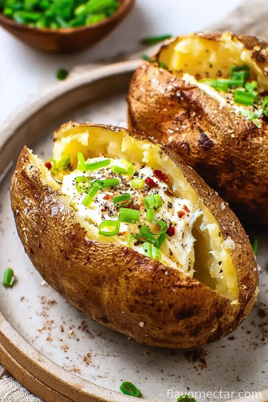 Baked Potato in Oven