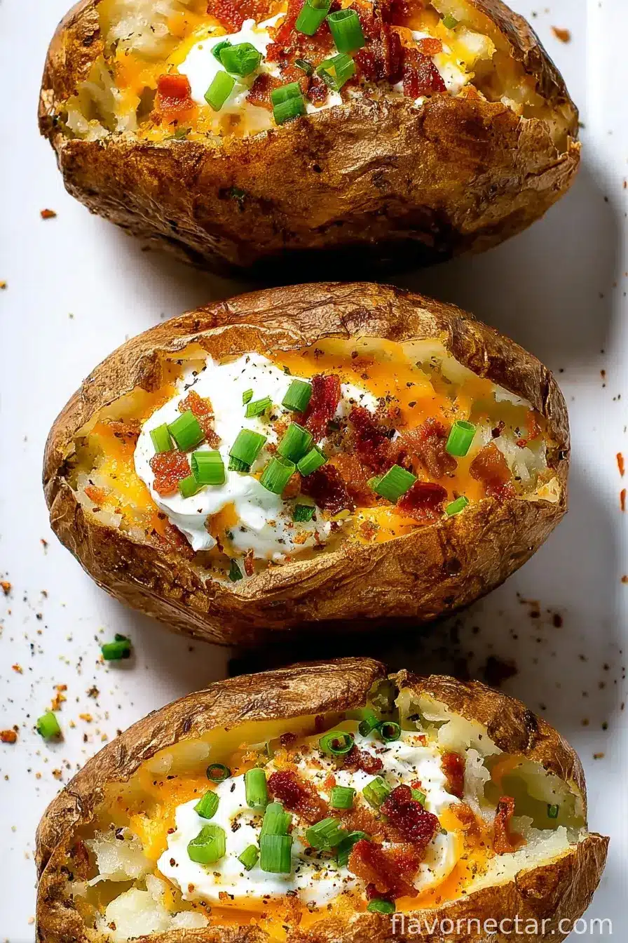 Baked Potato in Oven