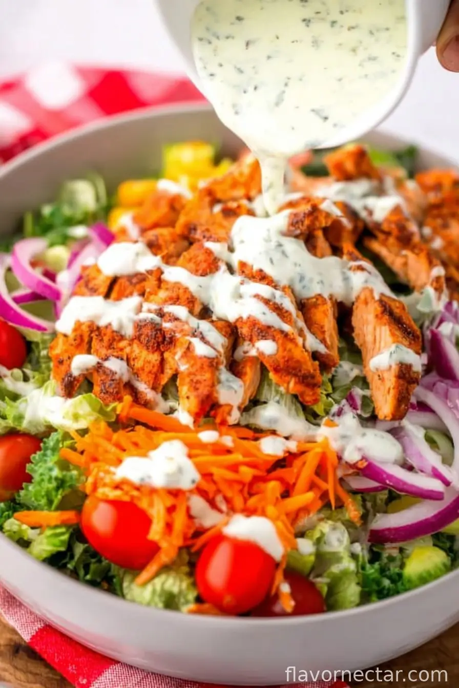 Buffalo Chicken Salad