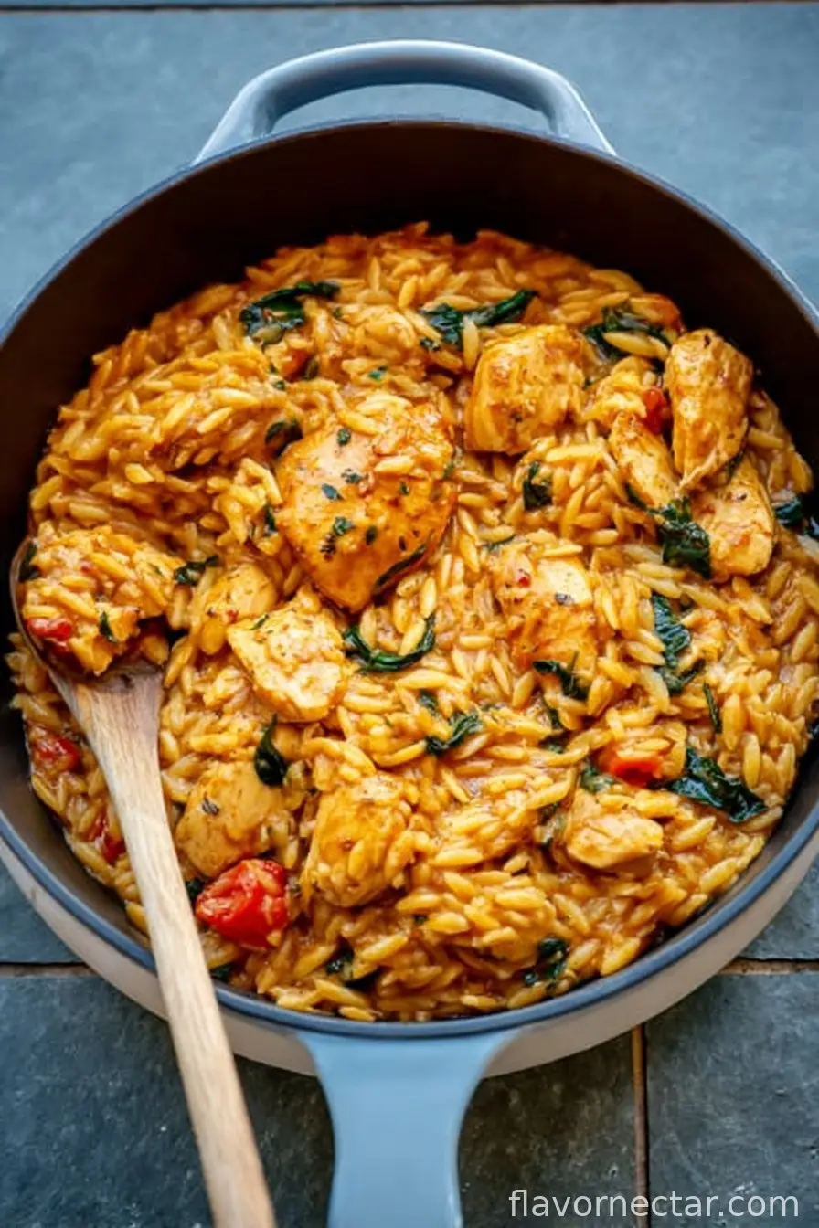 Cajun Chicken Orzo