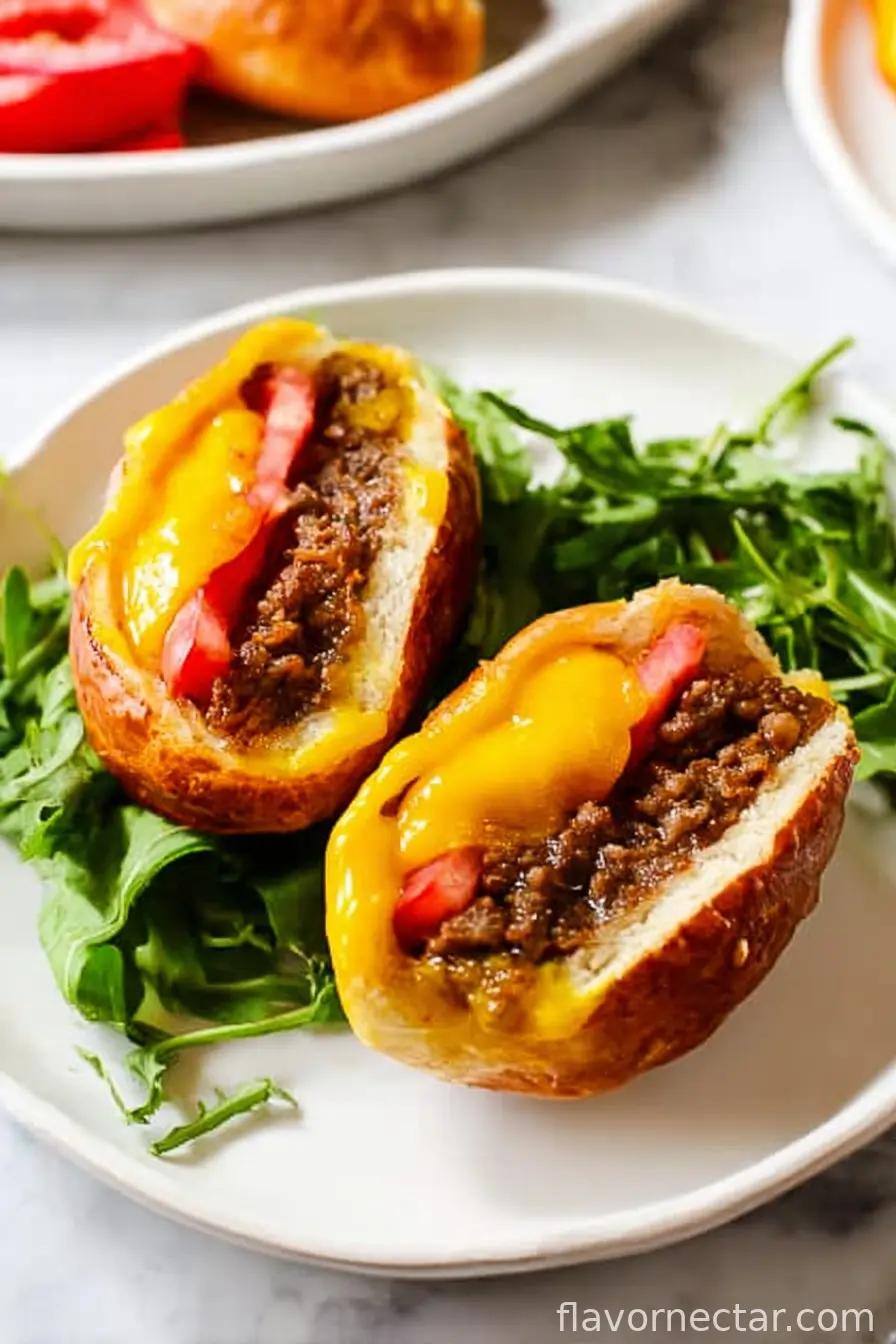 Cheeseburger Bombs