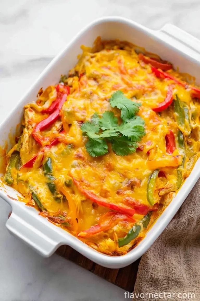Chicken Fajita Casserole