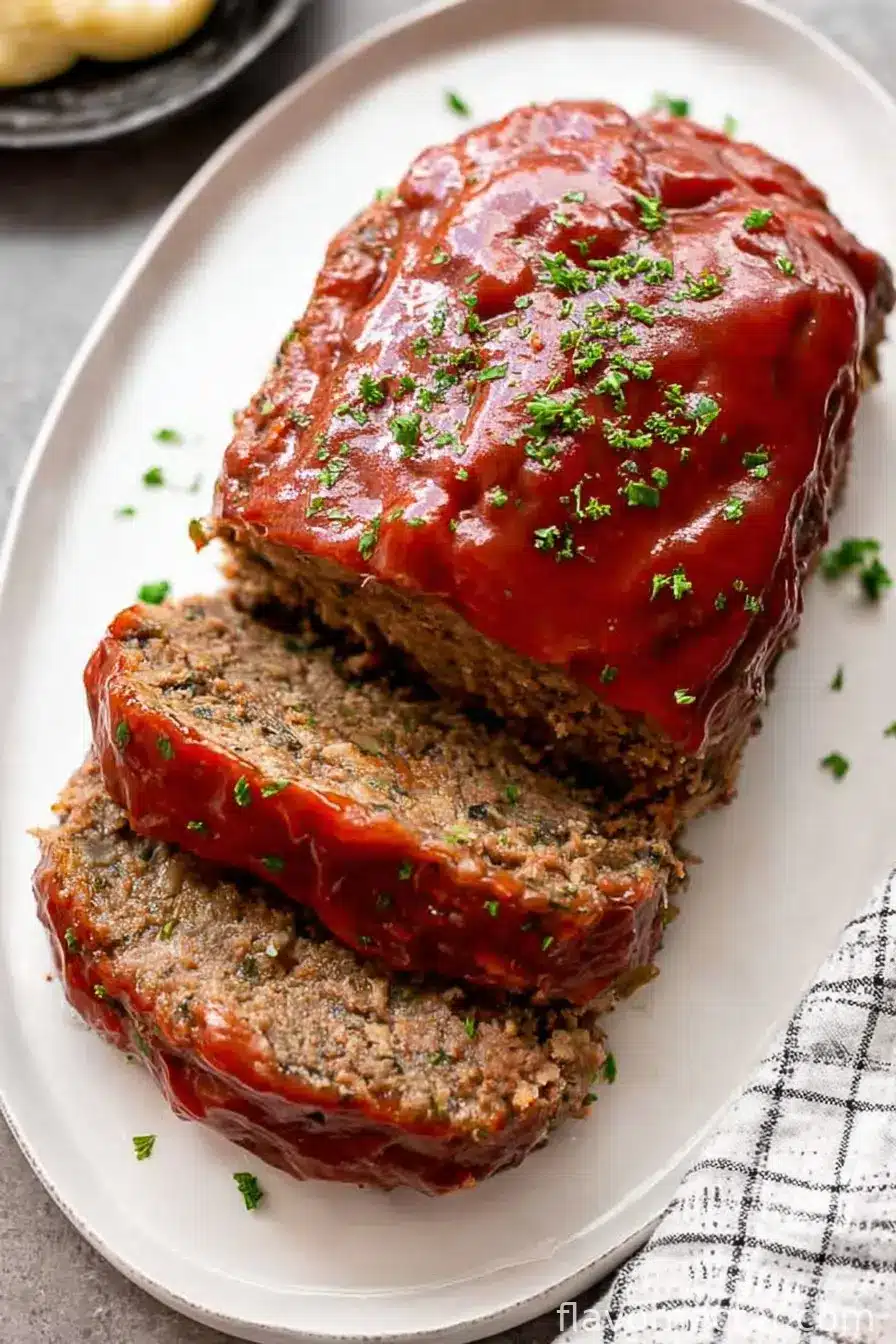 Classic Homemade Meatloaf