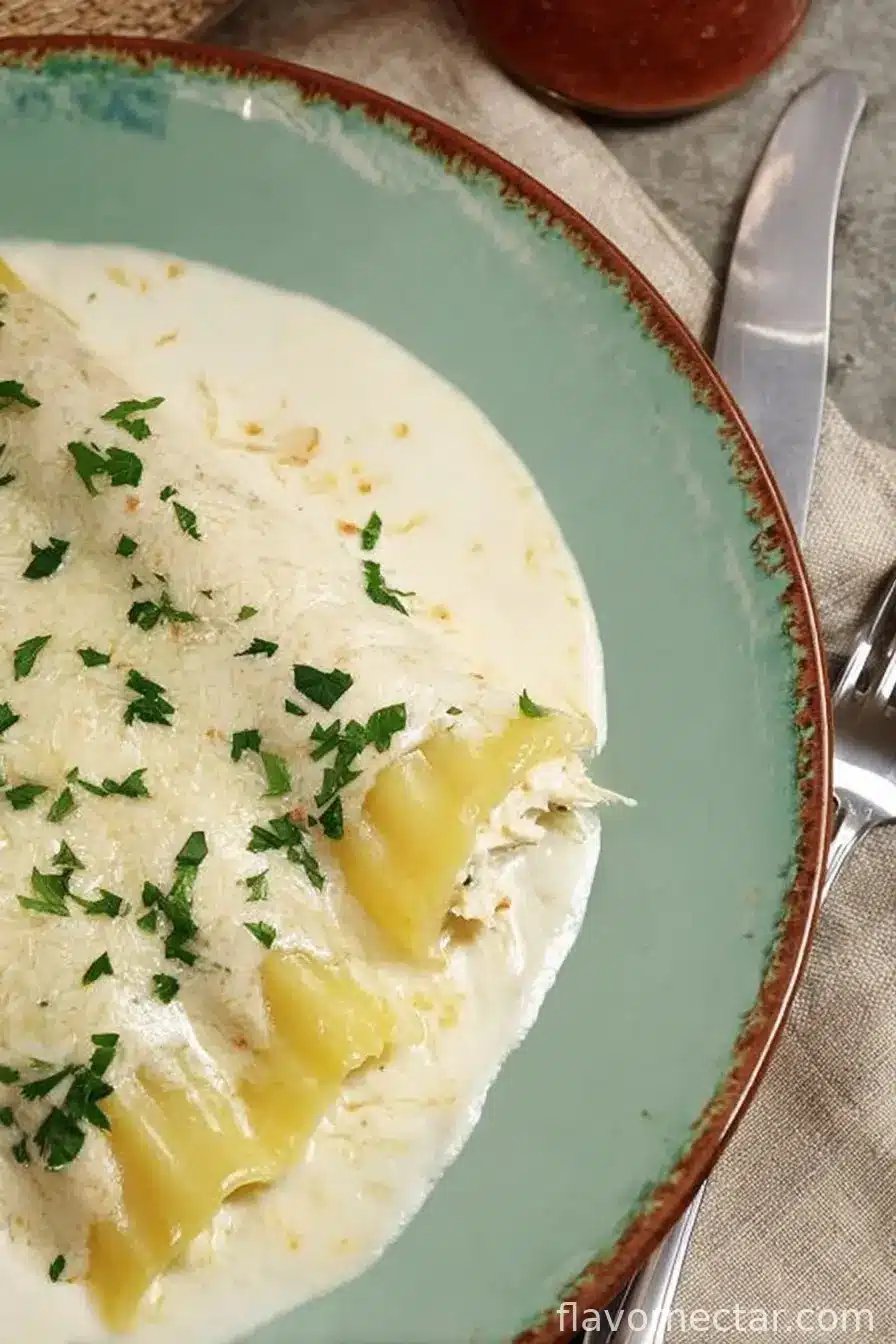 Crab-Stuffed Manicotti