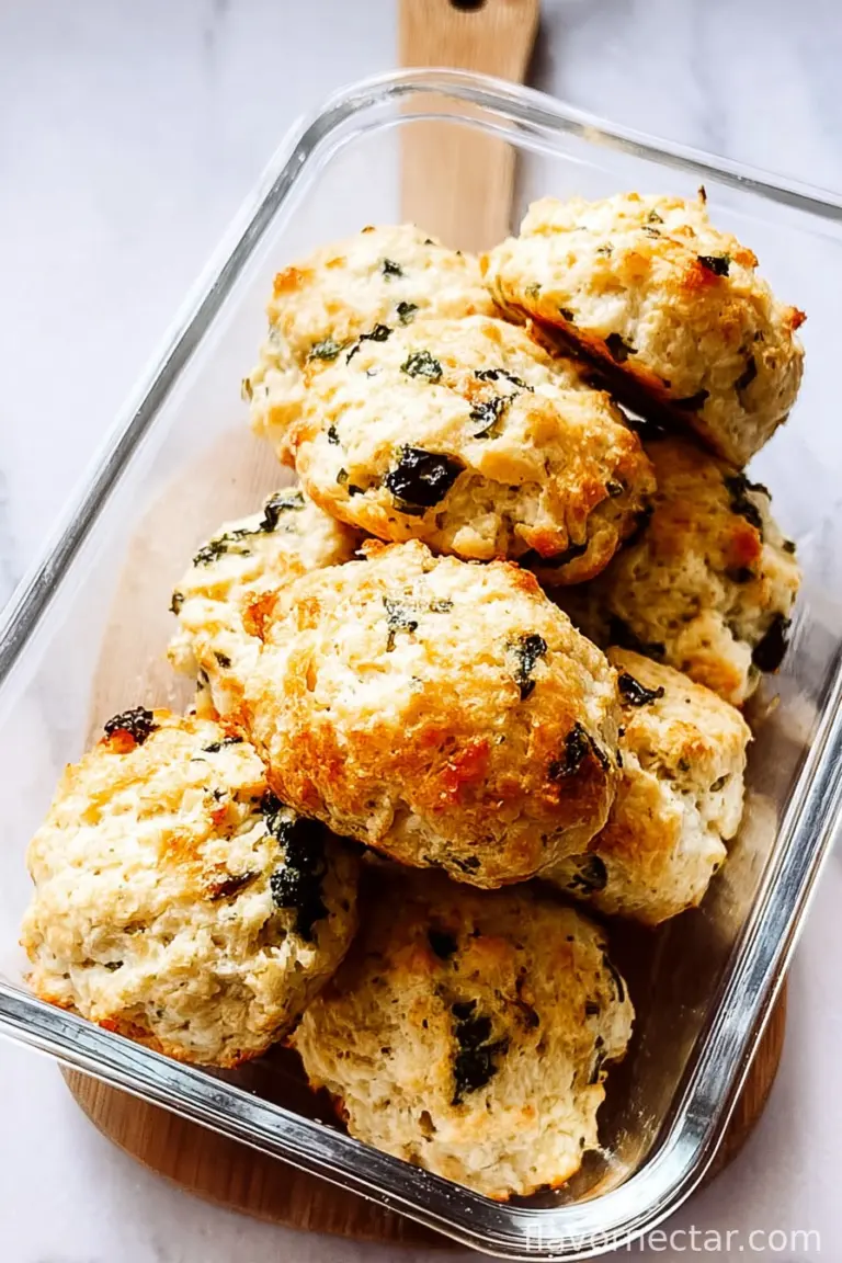 High Protein Egg Biscuits