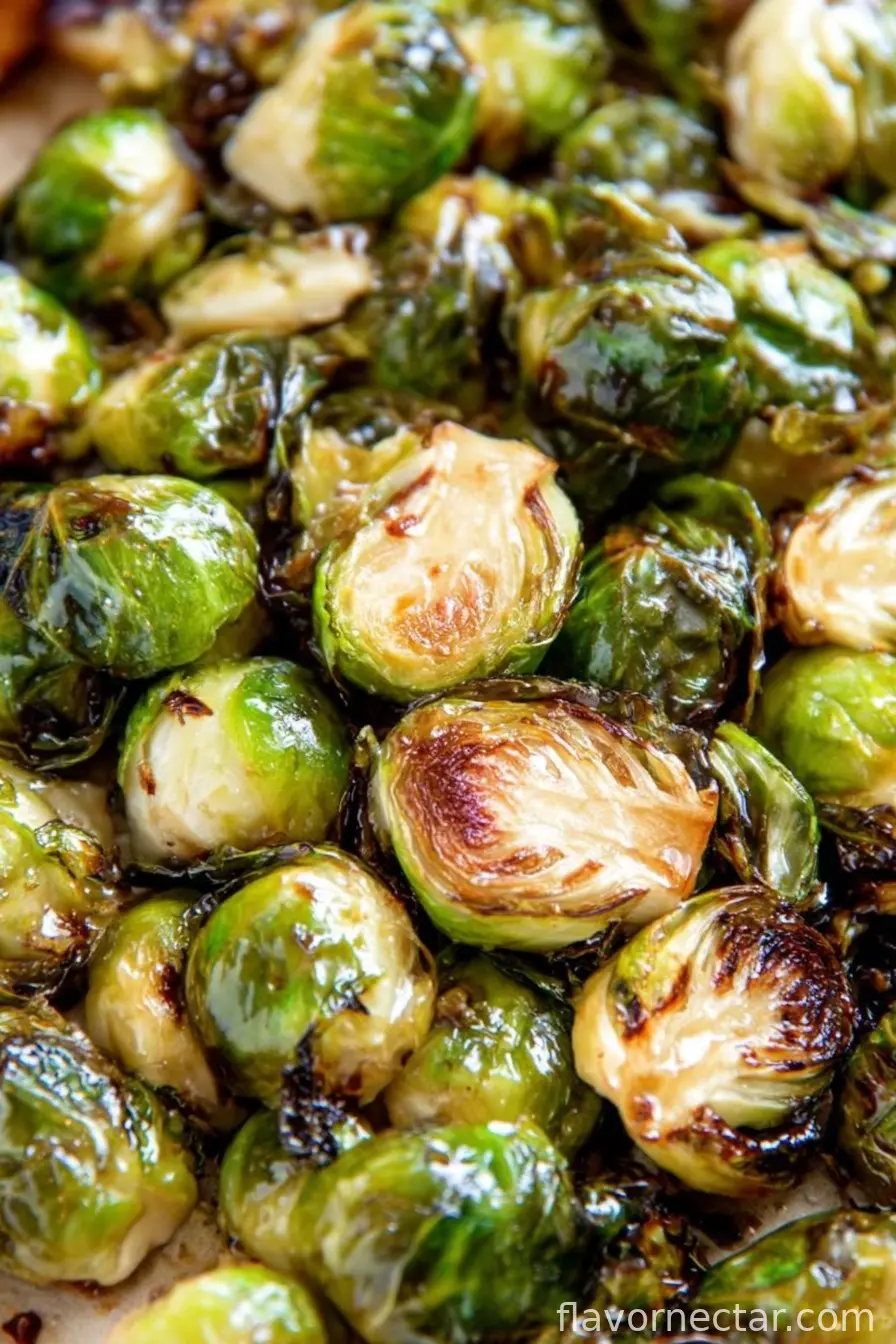 Honey Balsamic Brussels Sprouts