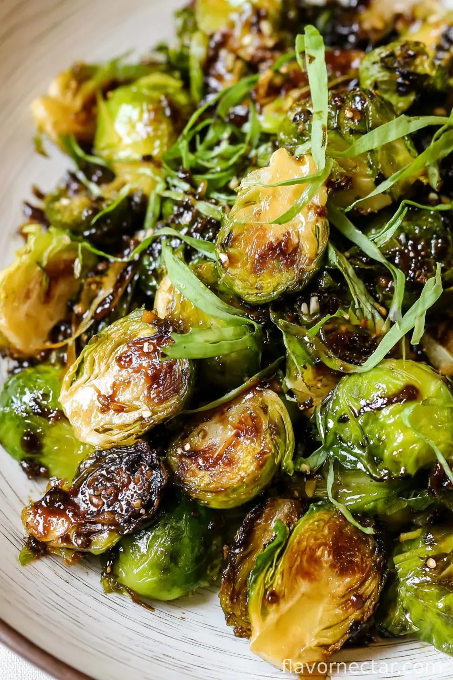 Honey Balsamic Brussels Sprouts