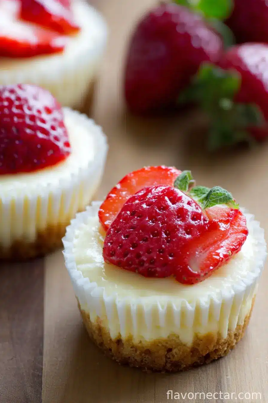 Mini Cheesecake Cupcakes