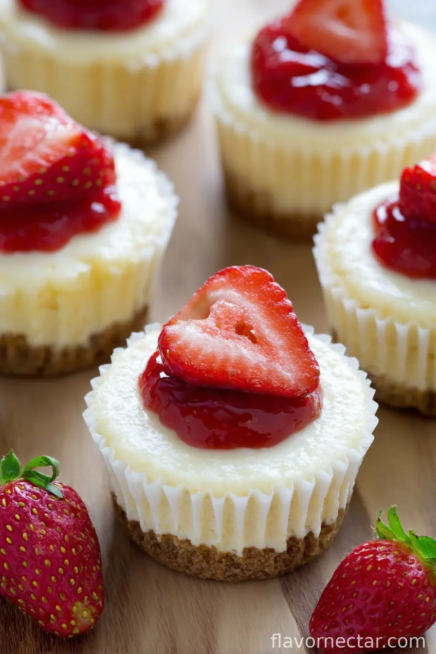 Mini Cheesecake Cupcakes