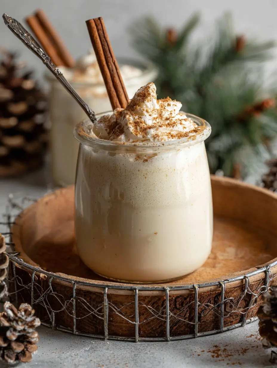 Non-Alcoholic Homemade Eggnog