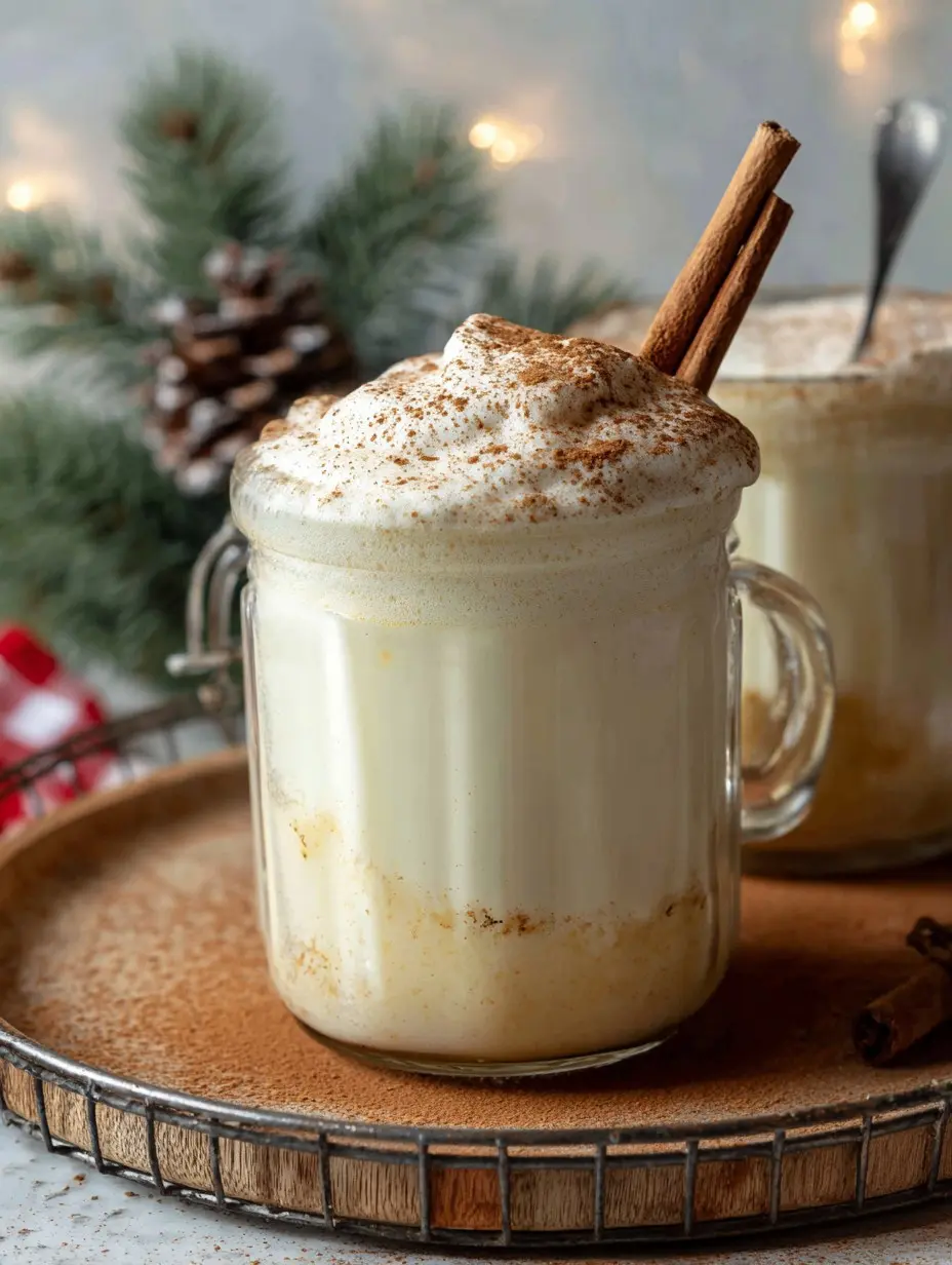 Non-Alcoholic Homemade Eggnog