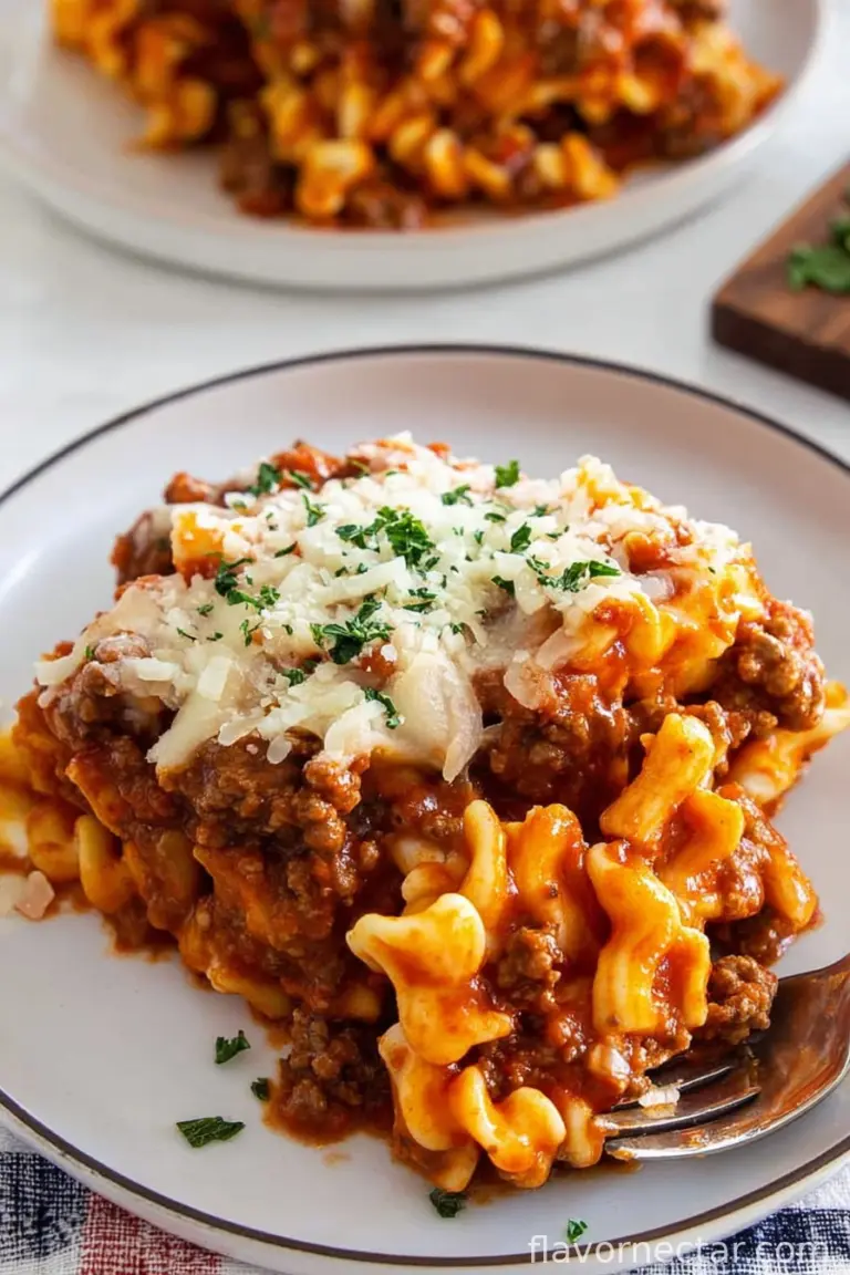 One Pot Hamburger Helper Lasagna