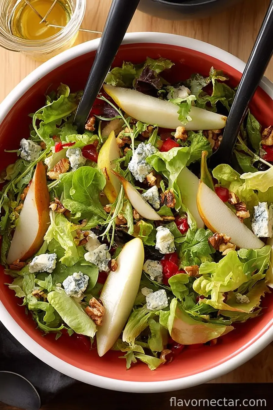 Pear and Gorgonzola Salad