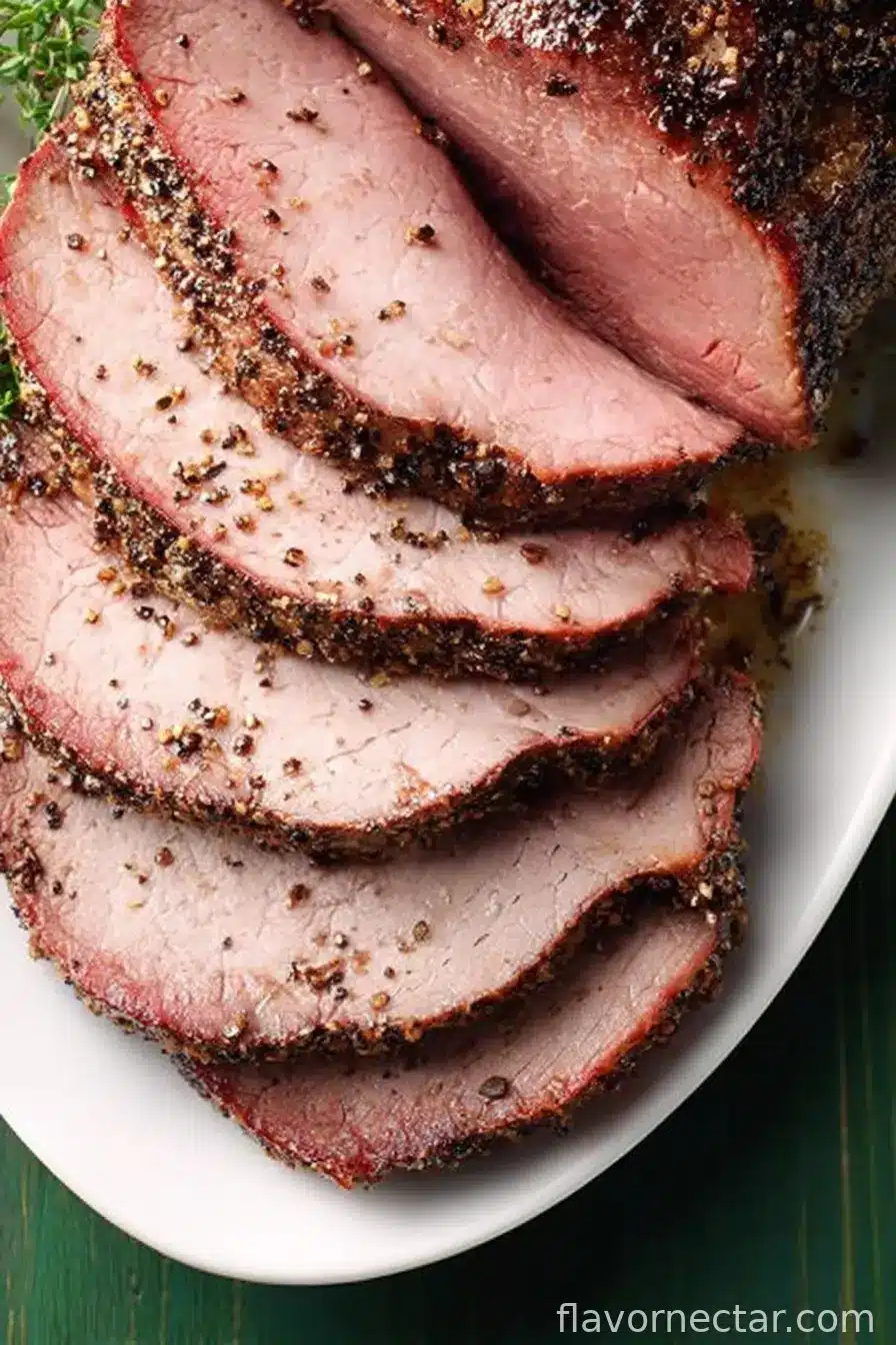 Peppercorn Beef Top Loin Roast