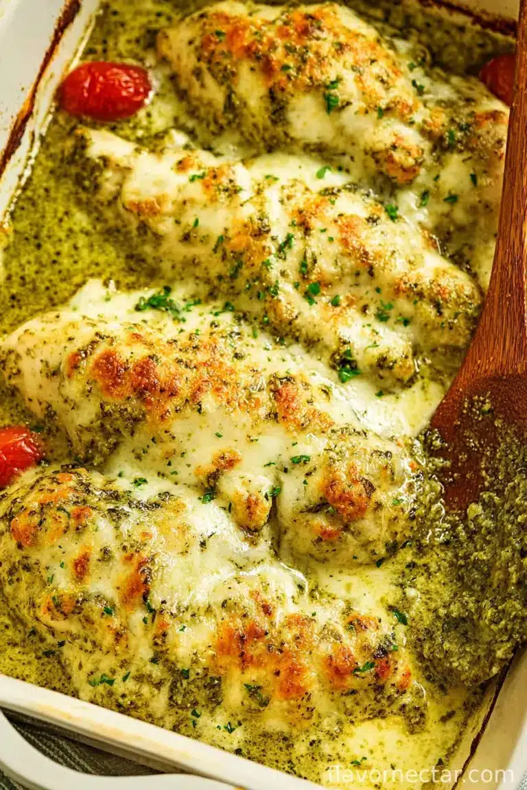 Pesto Chicken Bake