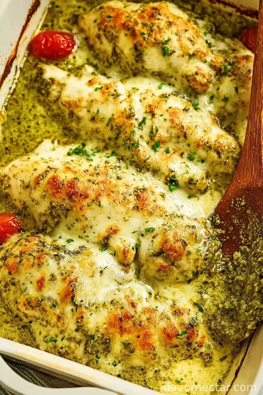 Pesto Chicken Bake