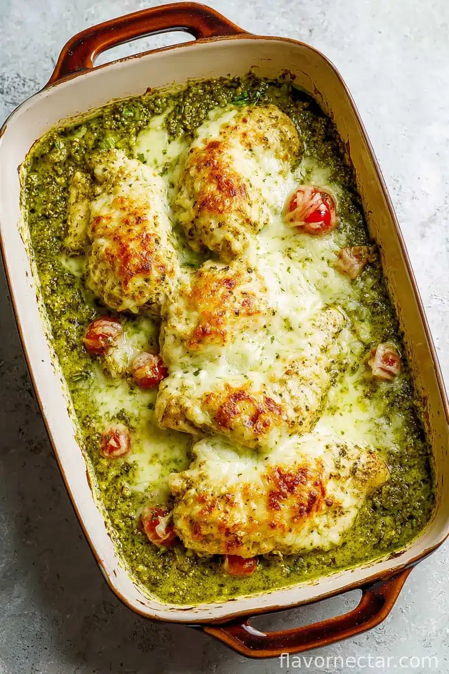Pesto Chicken Bake