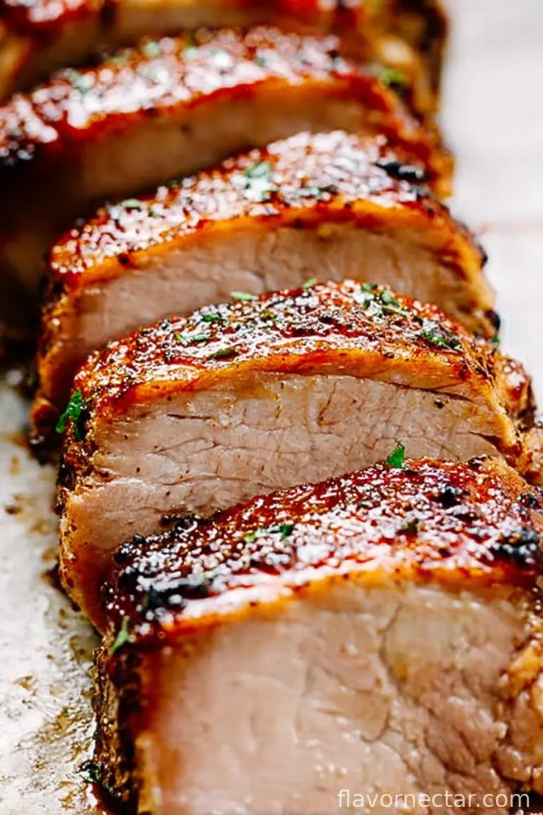Tender and Juicy Pork Loin Roast Recipe
