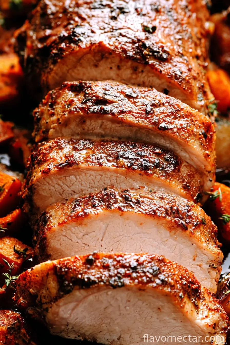 Tender and Juicy Pork Loin Roast Recipe