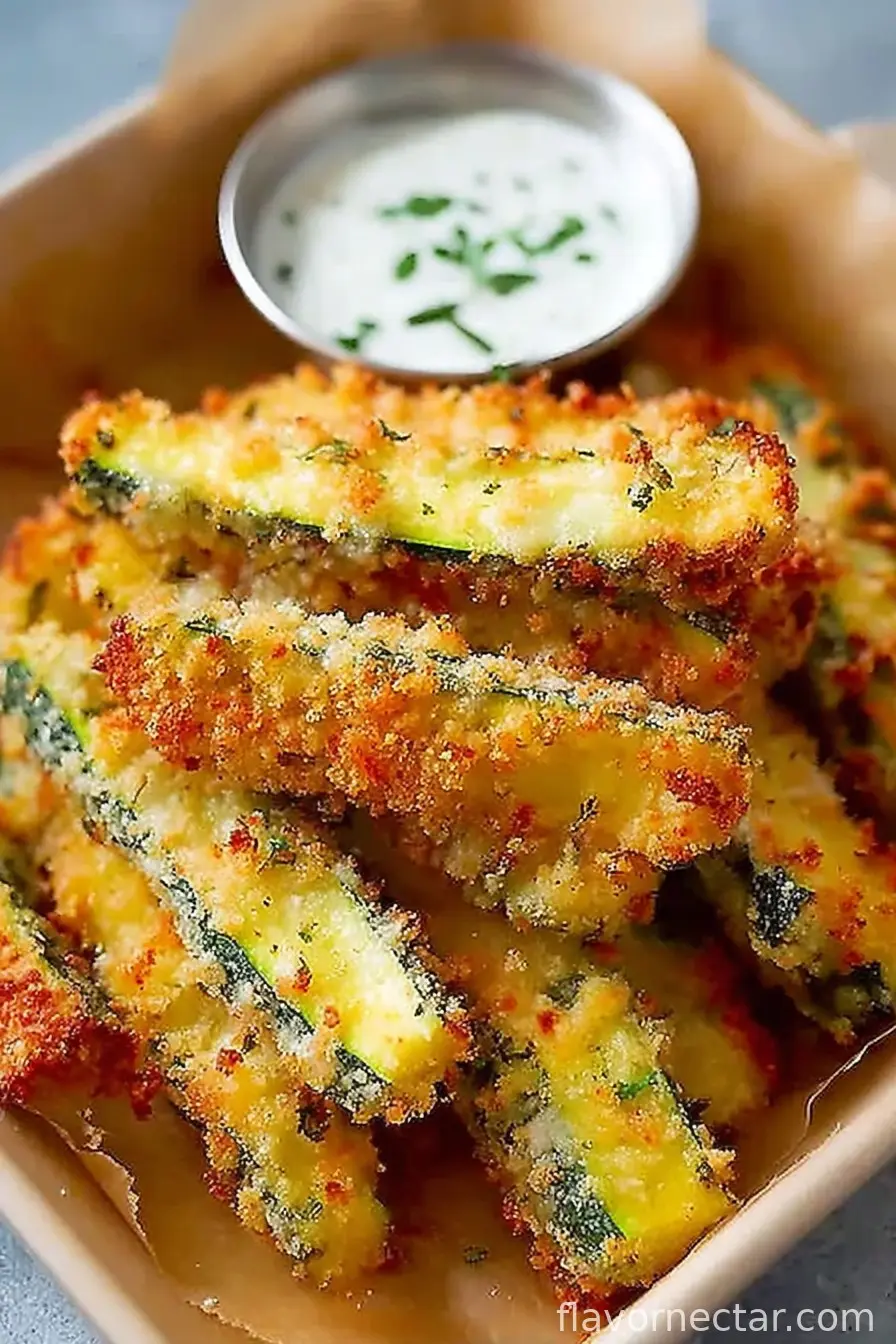 40-Minute Parmesan Zucchini Fries