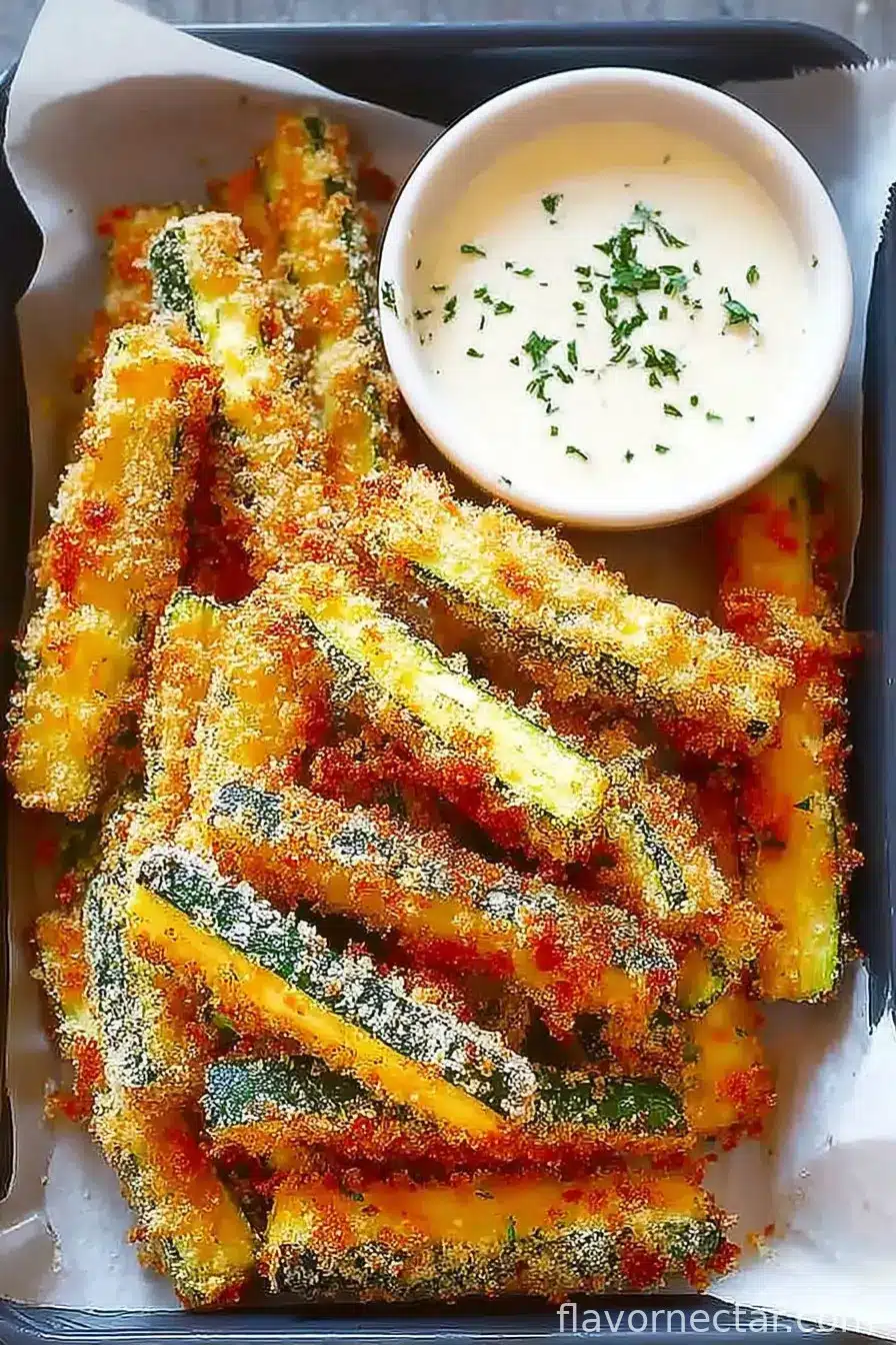 40-Minute Parmesan Zucchini Fries