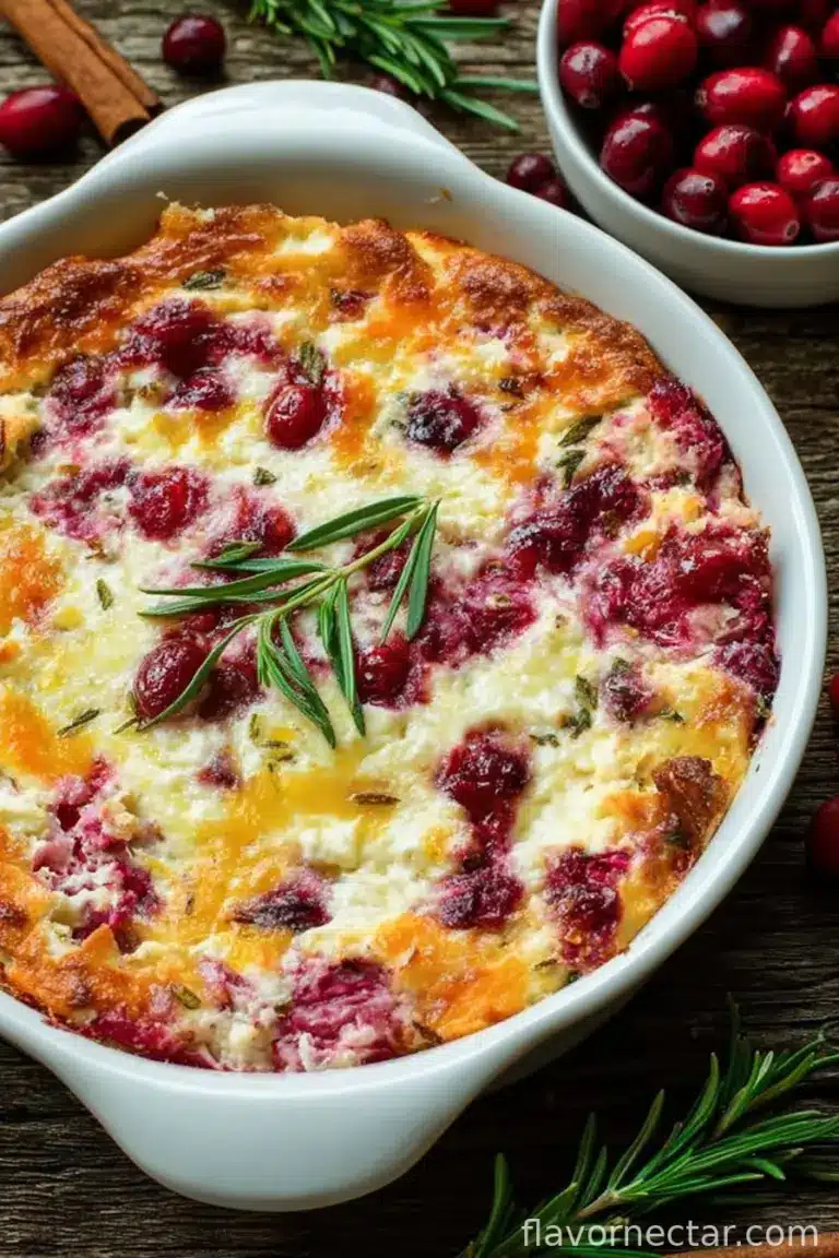 Baked Cranberry Cream Cheese Dip