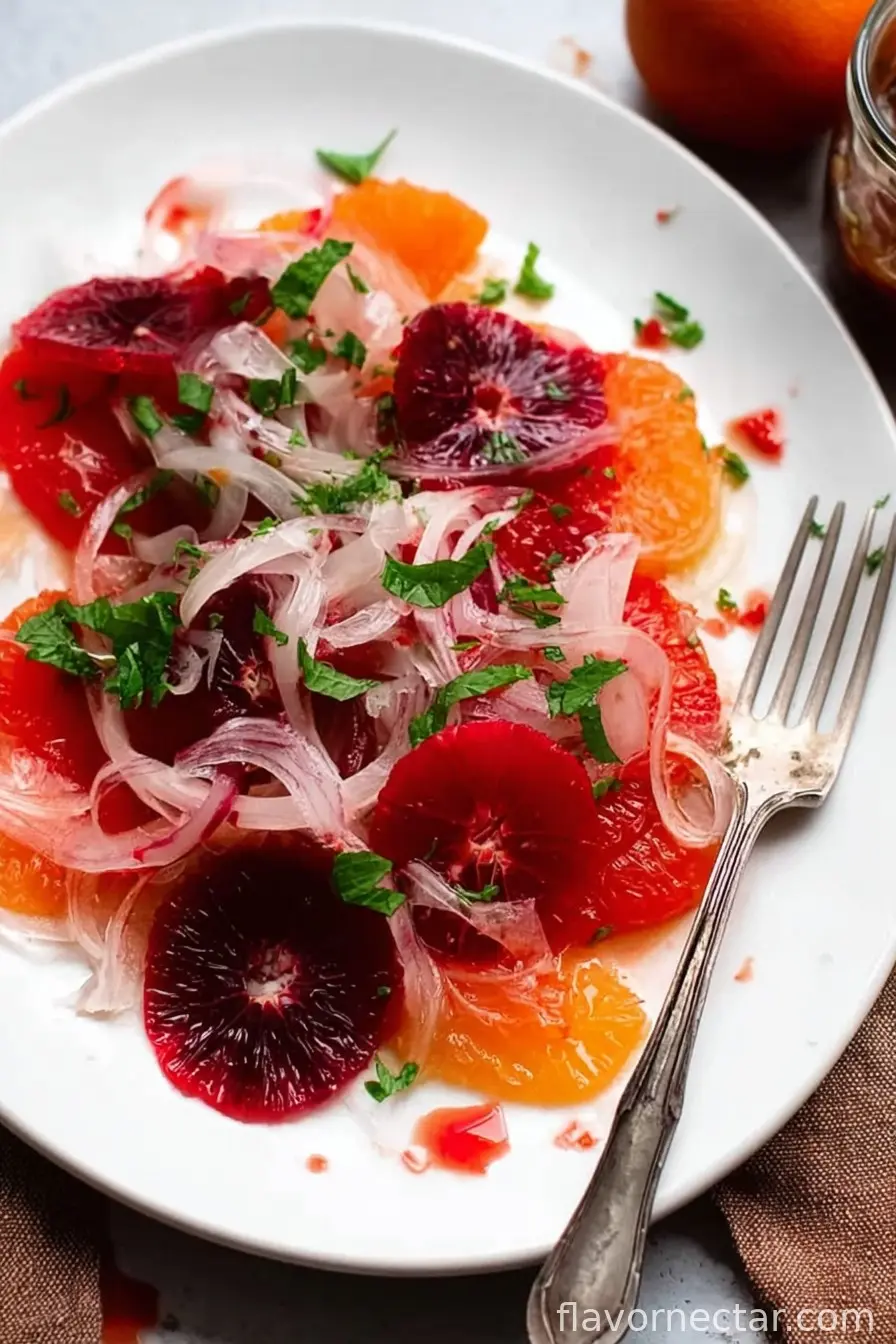Blood Orange Salad