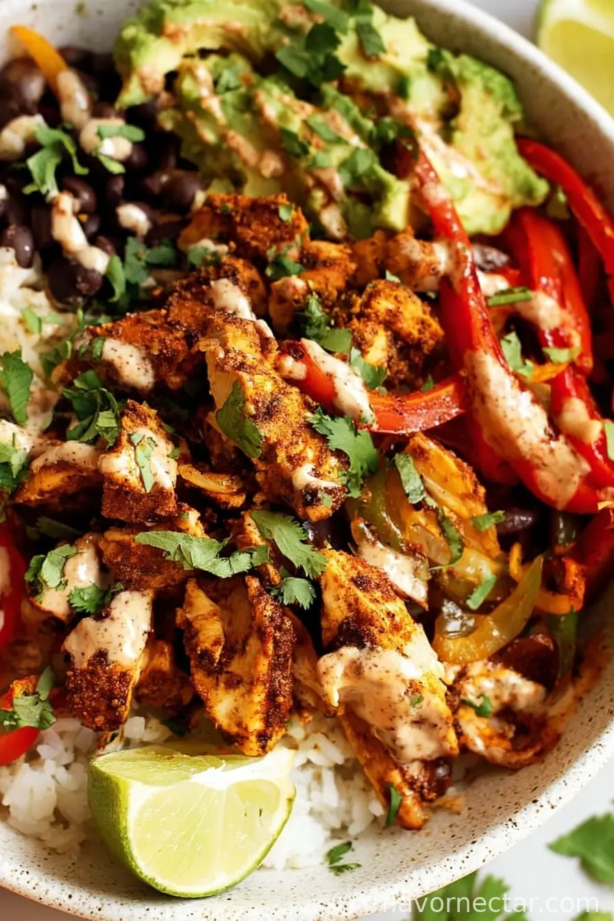 Chicken Fajita Bowl