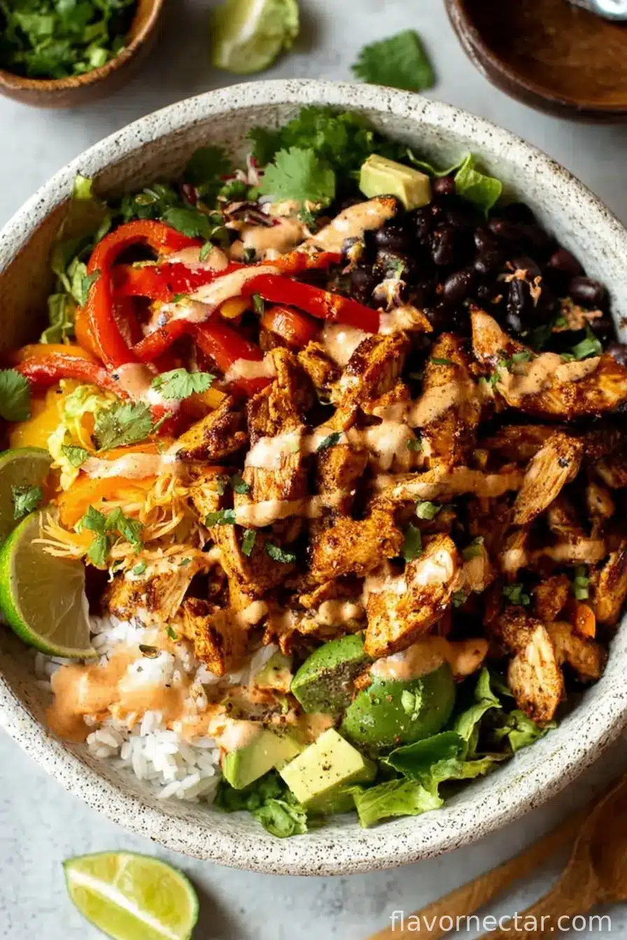 Chicken Fajita Bowl