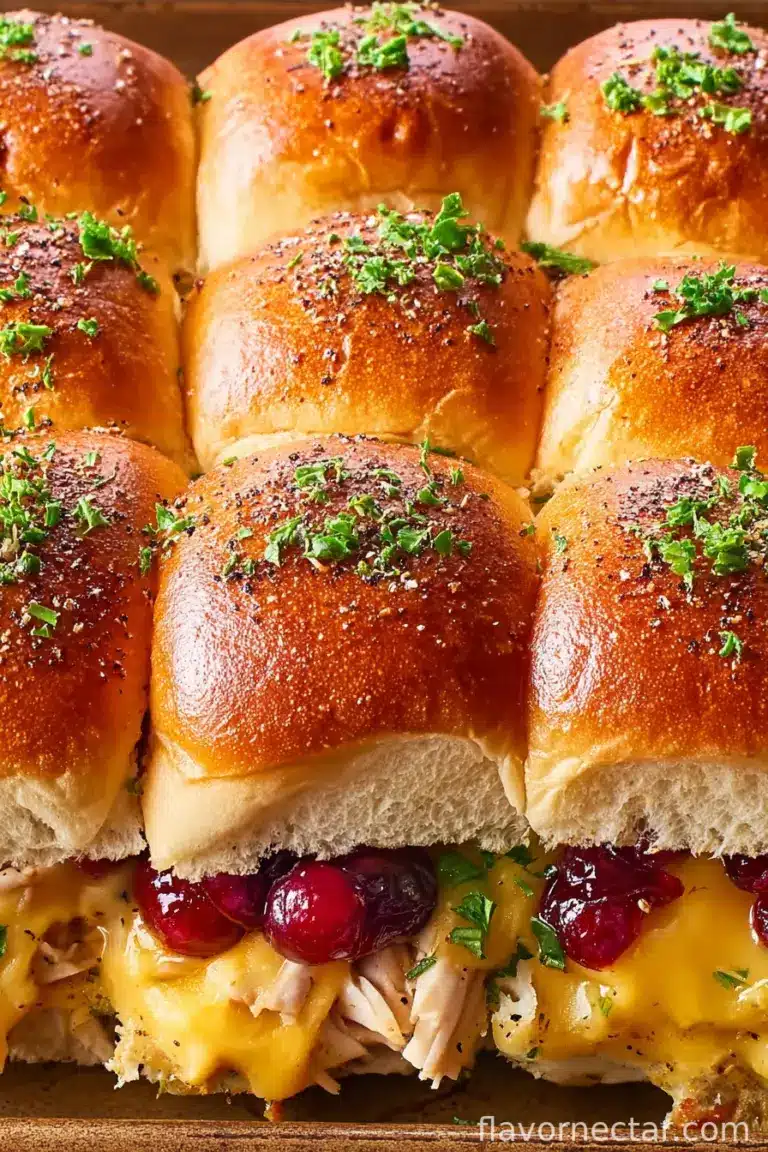 Cranberry Turkey Sliders