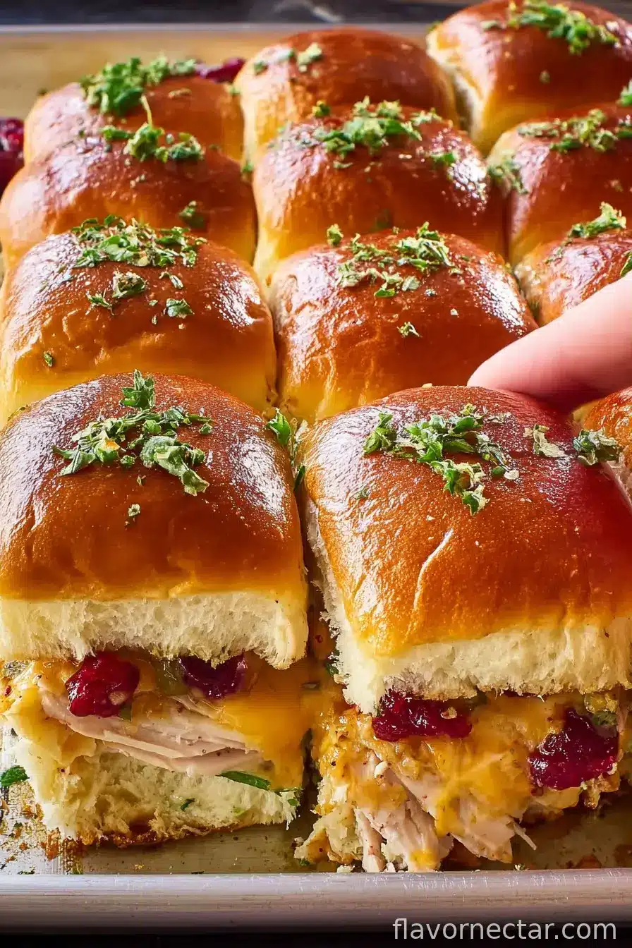 Cranberry Turkey Sliders