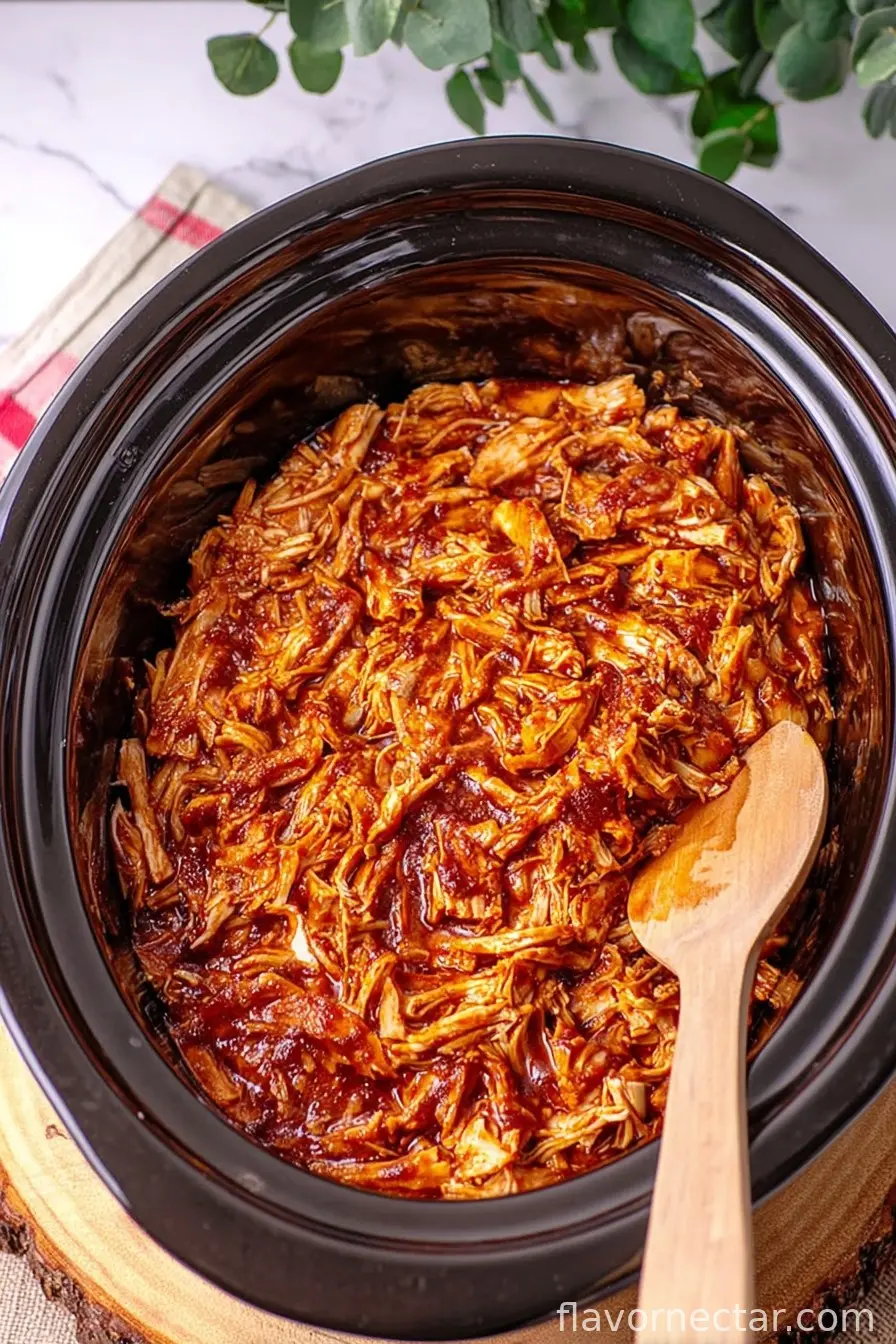 Crockpot BBQ Pulled Chicken