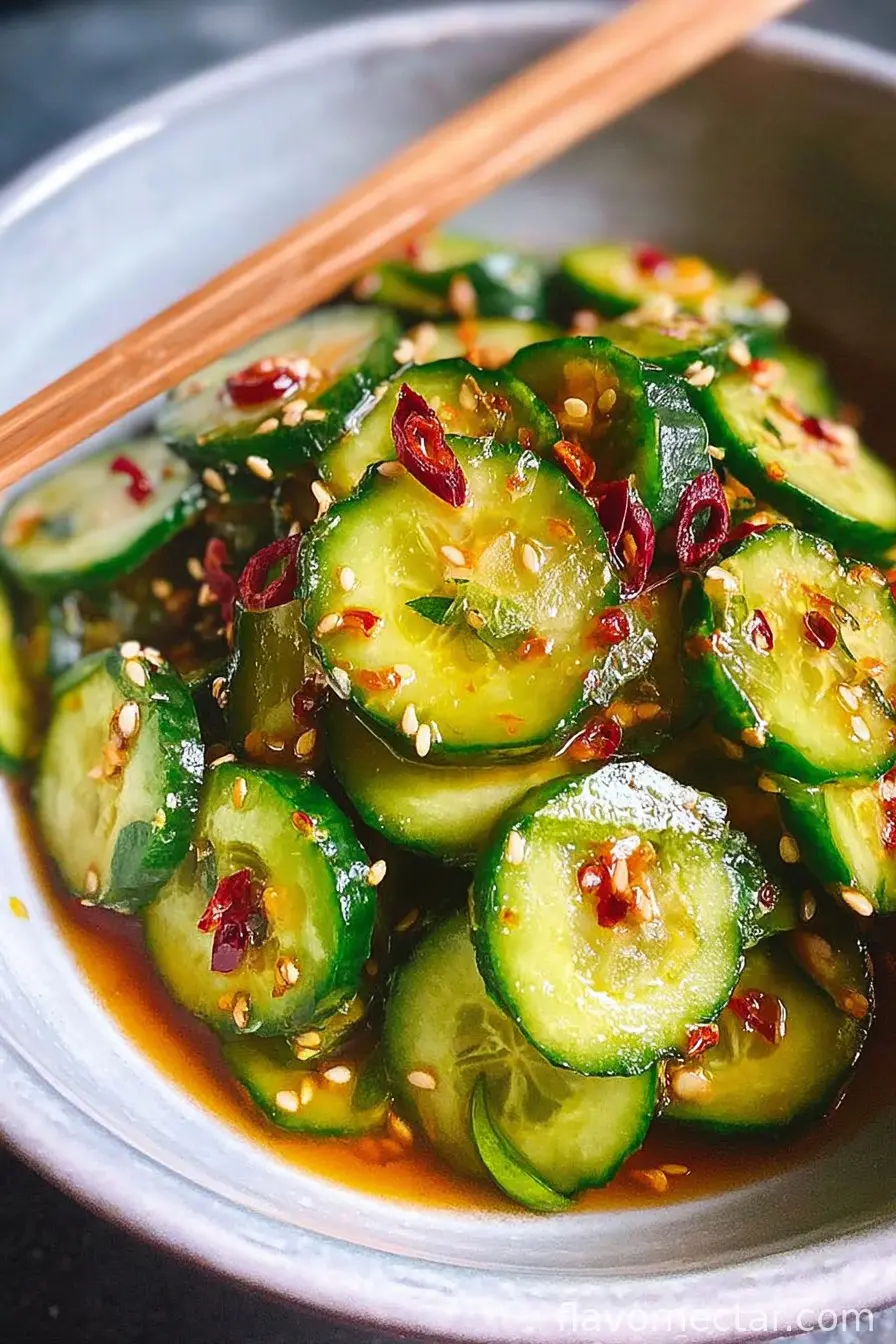 Easy Asian Cucumber Salad