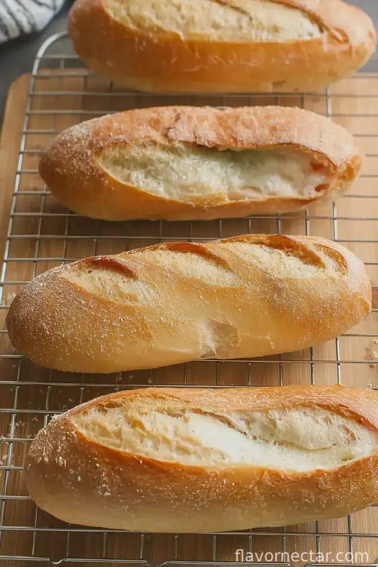 Easy Hoagie Rolls