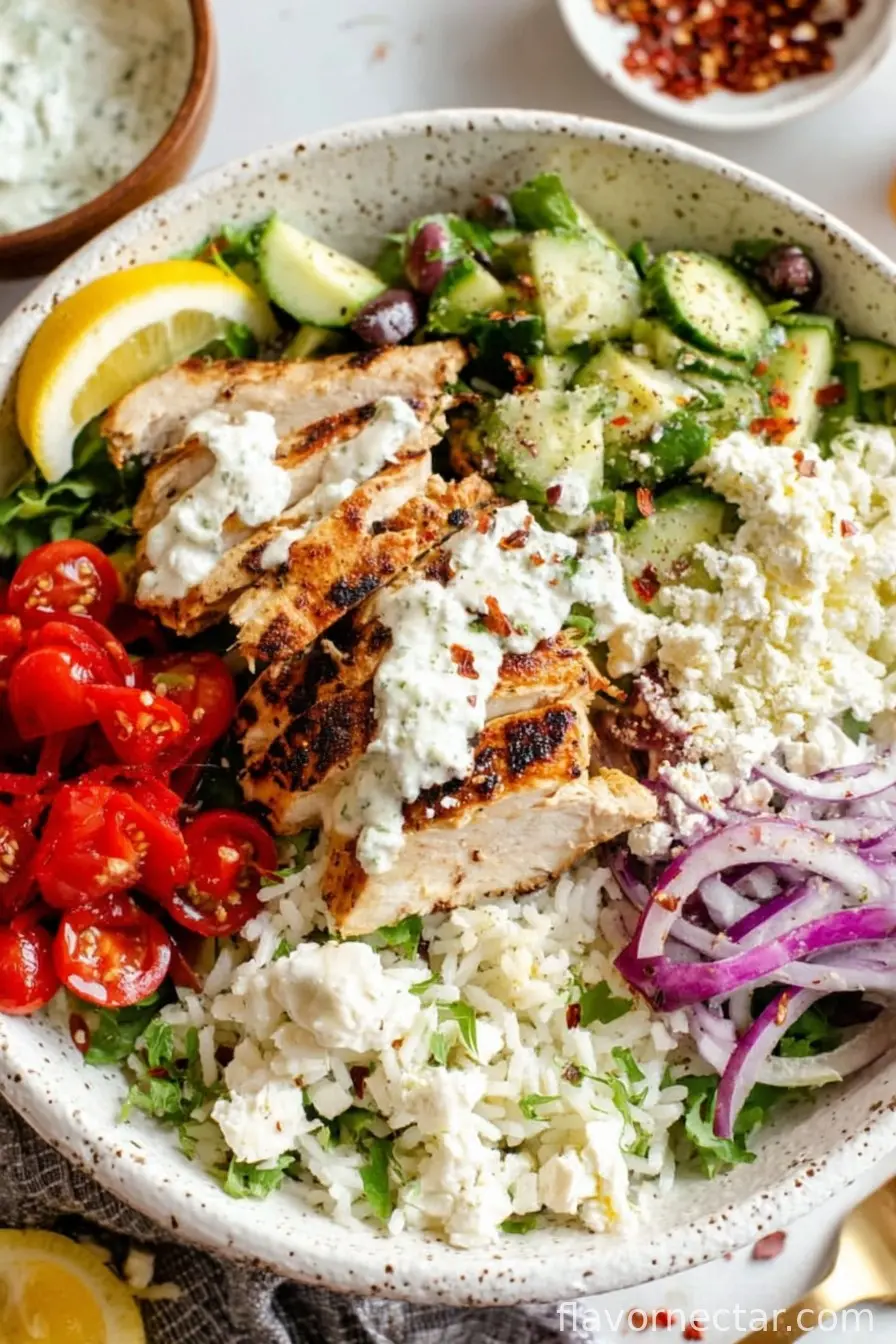 Greek Chicken Bowls