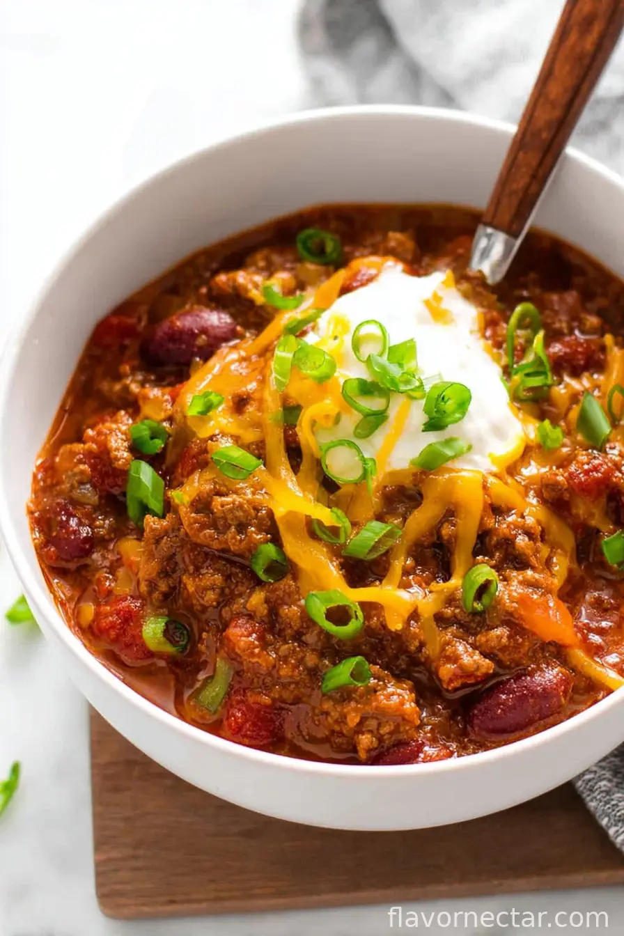 Ground Beef Chili Recipe