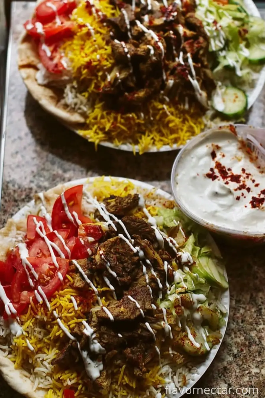 Halal Cart Chicken and Rice