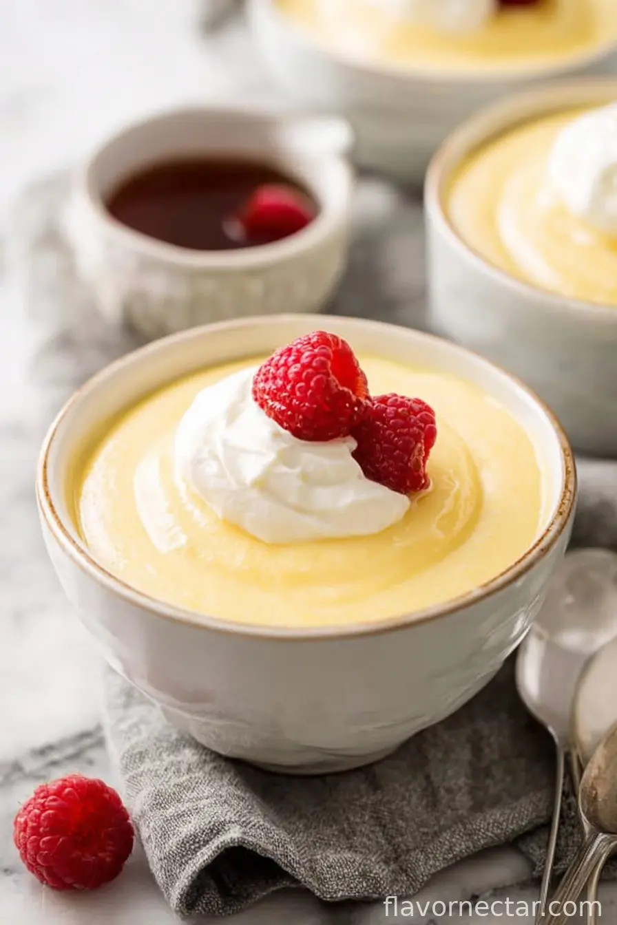 Homemade Vanilla Pudding